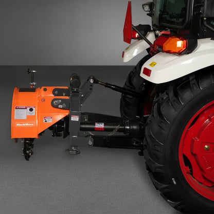 3-Point PTO Stump Grinder with 34 Carbide Teeth (PTO Shaft Included with Slip Clutch), for 15-45HP Tractor, SG24