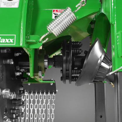 3-Point PTO Stump Grinder with 34 Carbide Teeth (PTO Shaft Included with Slip Clutch), for 15-45HP Tractor, SG24PRO
