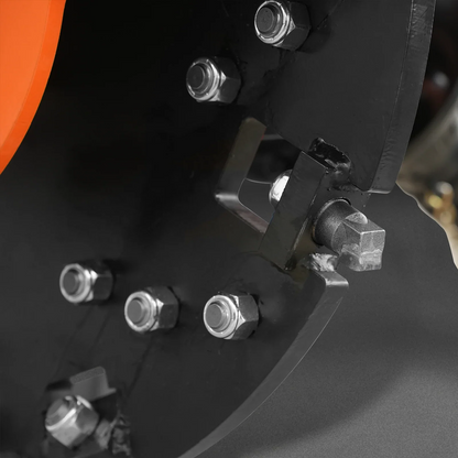 3-Point PTO Stump Grinder with 34 Carbide Teeth (PTO Shaft Included with Slip Clutch), for 15-45HP Tractor, SG24