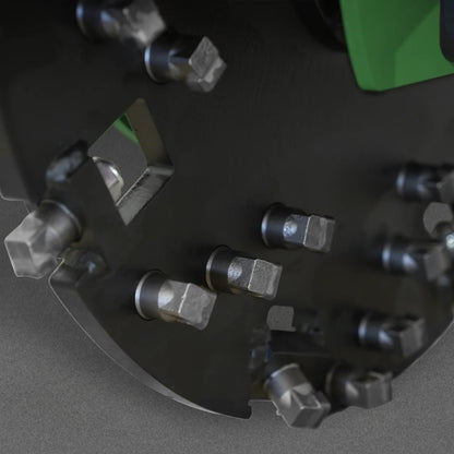 3-Point Hitch PTO Stump Grinder with 34 Carbide Teeth (PTO Shaft Included with Slip Clutch), for 15-45HP Tractor, SG24